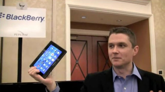 RIM PlayBook平板電腦高級產(chǎn)品經(jīng)理賴安·比丹